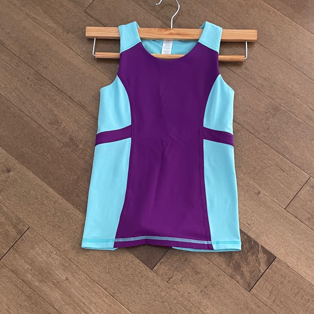 Ivivva Kids Tank Top in Purple and Blue